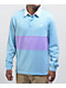 Empyre Blocked Blue & Lavender Rugby Shirt - Thumbnail image 1 of 4
