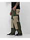 Empyre Blocked Olive & Khaki Cargo Skate Pants - Thumbnail image 3 of 5