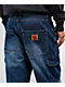 Empyre Blue Zip Off Cargo Denim Skate Jeans - Thumbnail image 6 of 11