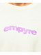 Empyre Botanical Skull Camiseta color crema