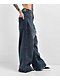 Empyre Boxcar Extent Wide Leg Blue Wash Jeans - Thumbnail image 4 of 9