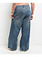 Empyre Boxcar Extent Wide Leg Blue Wash Jeans - Thumbnail image 9 of 9