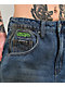 Empyre Boxcar Extent Wide Leg Blue Wash Jeans - Thumbnail image 6 of 9