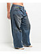 Empyre Boxcar Extent Wide Leg Blue Wash Jeans - Thumbnail image 8 of 9