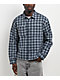 Empyre Boxy Blue Flannel Shirt - Thumbnail image 4 of 4