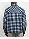 Empyre Boxy Blue Flannel Shirt - Thumbnail image 2 of 4