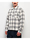 Empyre Boxy Off White & Grey Flannel Shirt - Thumbnail image 1 of 3