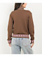 Empyre Bria Hearts Brown Zip Sweatshirt - Thumbnail image 2 of 4