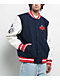 Empyre Brick Navy & White Varsity Jacket - Thumbnail image 3 of 7