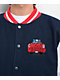 Empyre Brick Navy & White Varsity Jacket - Thumbnail image 4 of 7