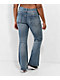 Empyre Britt Y2K Blue Low Rise Flare Jeans - Thumbnail image 4 of 8