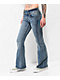 Empyre Britt Y2K Blue Low Rise Flare Jeans - Thumbnail image 7 of 8