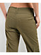Empyre Britt Y2K Burnt Olive Low Rise Flare Cargo Pants - Thumbnail image 5 of 5