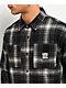Empyre Browser Black & Grey Plaid Flannel Shirt - Thumbnail image 3 of 4
