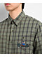 Empyre Browser Green Flannel Shirt - Thumbnail image 3 of 4