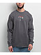 Empyre Bull Charcoal Long Sleeve T-Shirt - Thumbnail image 2 of 3