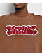Empyre Bulldog Quarterback Brown Boxy T-Shirt - Thumbnail image 3 of 6