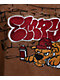 Empyre Bulldog Quarterback Brown Boxy T-Shirt - Thumbnail image 5 of 6