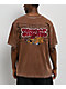 Empyre Bulldog Quarterback Brown Boxy T-Shirt - Thumbnail image 2 of 6