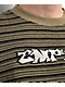 Empyre Bulletproof Green Stripe Knit T-Shirt - Thumbnail image 4 of 4