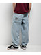 Empyre Burglar Colby Light Blue Loose Fit Skate Jeans - Thumbnail image 1 of 6
