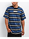 Empyre Burner Knit Blue Stripe T-Shirt - Thumbnail image 1 of 4
