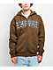 Empyre Cage Match Brown Zip Hoodie - Thumbnail image 1 of 5