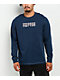 Empyre Cage Match Navy Long Sleeve T-Shirt - Thumbnail image 1 of 3