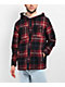 Empyre Cain Red Hooded Flannel Sherpa Jacket - Thumbnail image 1 of 4