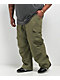 Empyre Canopy Olive Green Cargo Parachute Pants - Thumbnail image 7 of 8