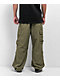 Empyre Canopy Olive Green Cargo Parachute Pants - Thumbnail image 2 of 8