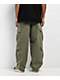 Empyre Canvas Green Ultra Loose Double Cargo Pants - Thumbnail image 2 of 7