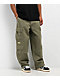 Empyre Canvas Green Ultra Loose Double Cargo Pants - Thumbnail image 1 of 7