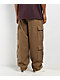 Empyre Canvas Khaki Ultra Loose Double Cargo Pants - Thumbnail image 2 of 7