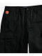 Empyre Cargo Loose Fit Black Skate Shorts - Thumbnail image 4 of 6