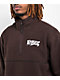 Empyre Carter Brown Quarter Zip Sweatshirt - Thumbnail image 3 of 3