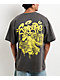 Empyre Chalk Of The Town Grey Wash Boxy T-Shirt - Thumbnail image 1 of 4
