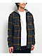 Empyre Chancer Blue & Yellow Hooded Flannel Shirt - Thumbnail image 4 of 7