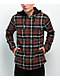Empyre Chancer Brown Hooded Flannel Shirt  - Thumbnail image 1 of 4