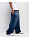 Empyre Chapped Blue Ultra Wide Skate Jeans - Thumbnail image 5 of 5