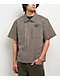Empyre Charlie Stripe Sand & Navy Zip Work Shirt - Thumbnail image 5 of 5