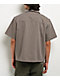 Empyre Charlie Stripe Sand & Navy Zip Work Shirt - Thumbnail image 2 of 5