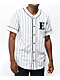 Empyre Chuck Camiseta de béisbol blanca y negra a rayas