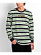 Empyre Claws Black & Green Long Sleeve Stripe T-Shirt - Thumbnail image 1 of 5