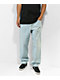 Empyre Colby Embroidered Loose Fit Light Wash Denim Skate Jeans