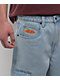 Empyre Colby Light Blue Cargo Loose Fit Skate Jeans - Thumbnail image 3 of 4