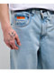 Empyre Colby Light Blue Wash Loose Fit Denim Skate Jeans - Thumbnail image 3 of 7