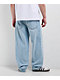 Empyre Colby Light Blue Wash Loose Fit Denim Skate Jeans - Thumbnail image 2 of 7