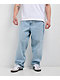 Empyre Colby Light Blue Wash Loose Fit Denim Skate Jeans - Thumbnail image 1 of 7
