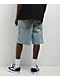 Empyre Colby Loose Fit Light Blue Denim Skate Shorts - Thumbnail image 2 of 3